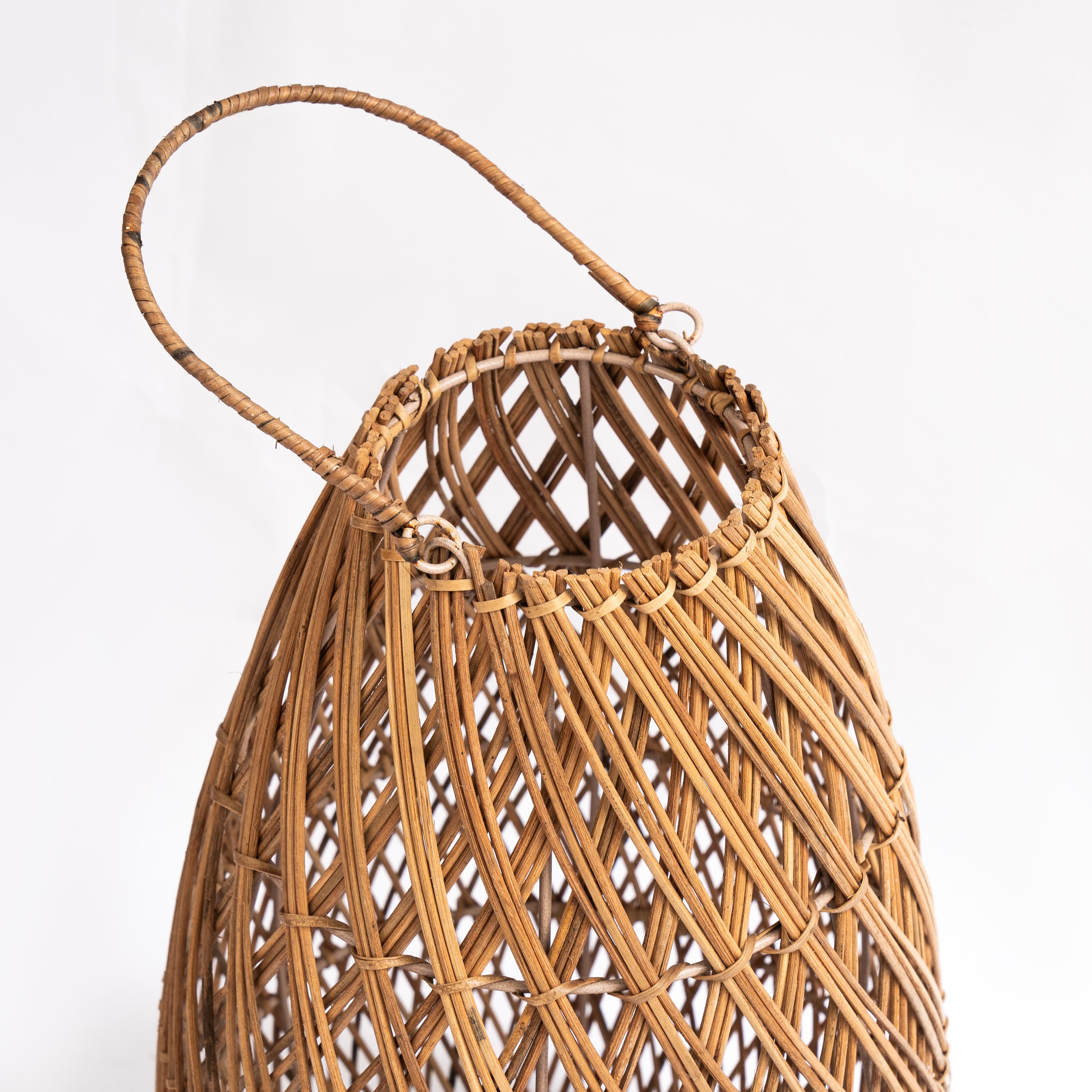 Product Rattan Teardrop Lantern Lampshade – L45 Image 2