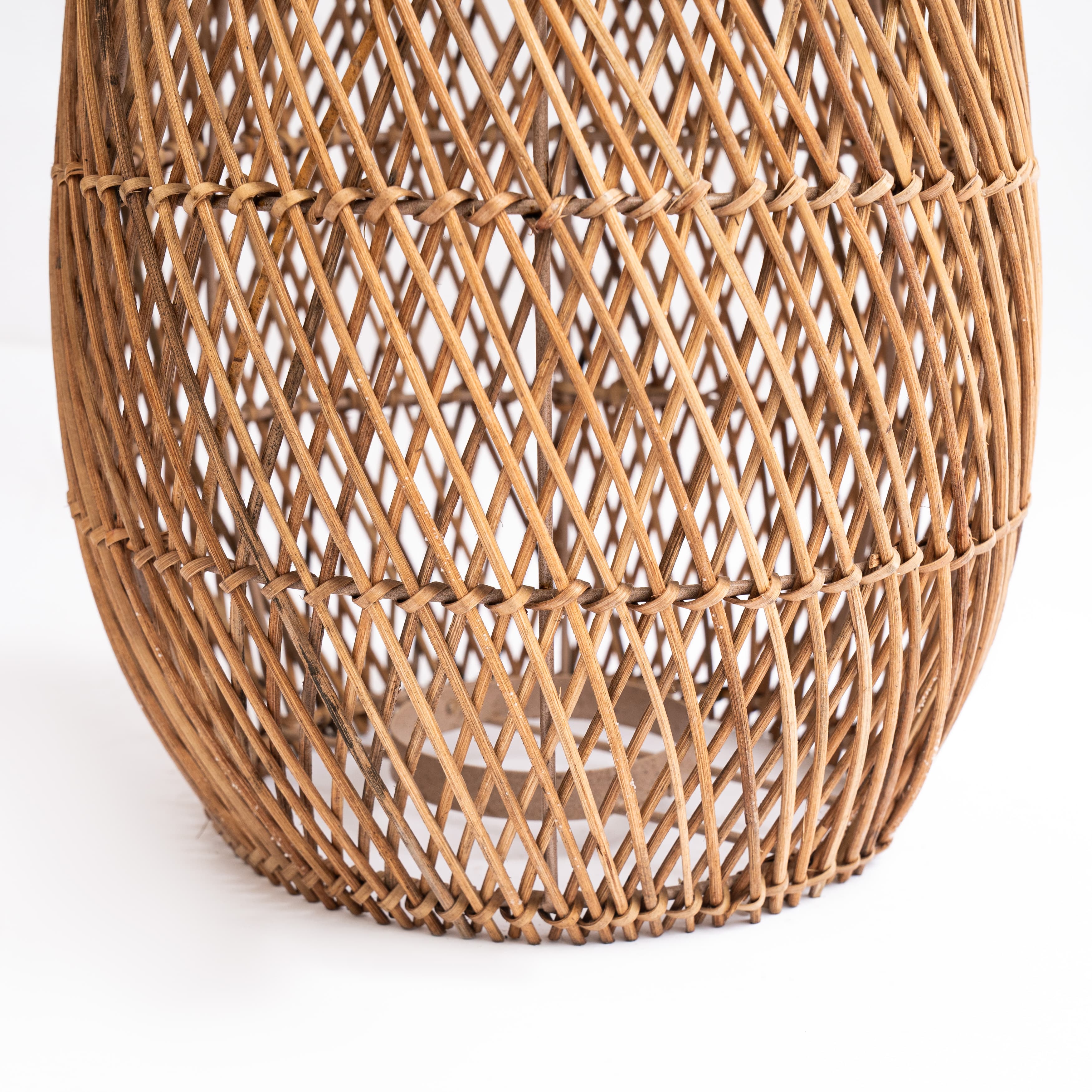 Product Rattan Teardrop Lantern Lampshade – L45 Image 3