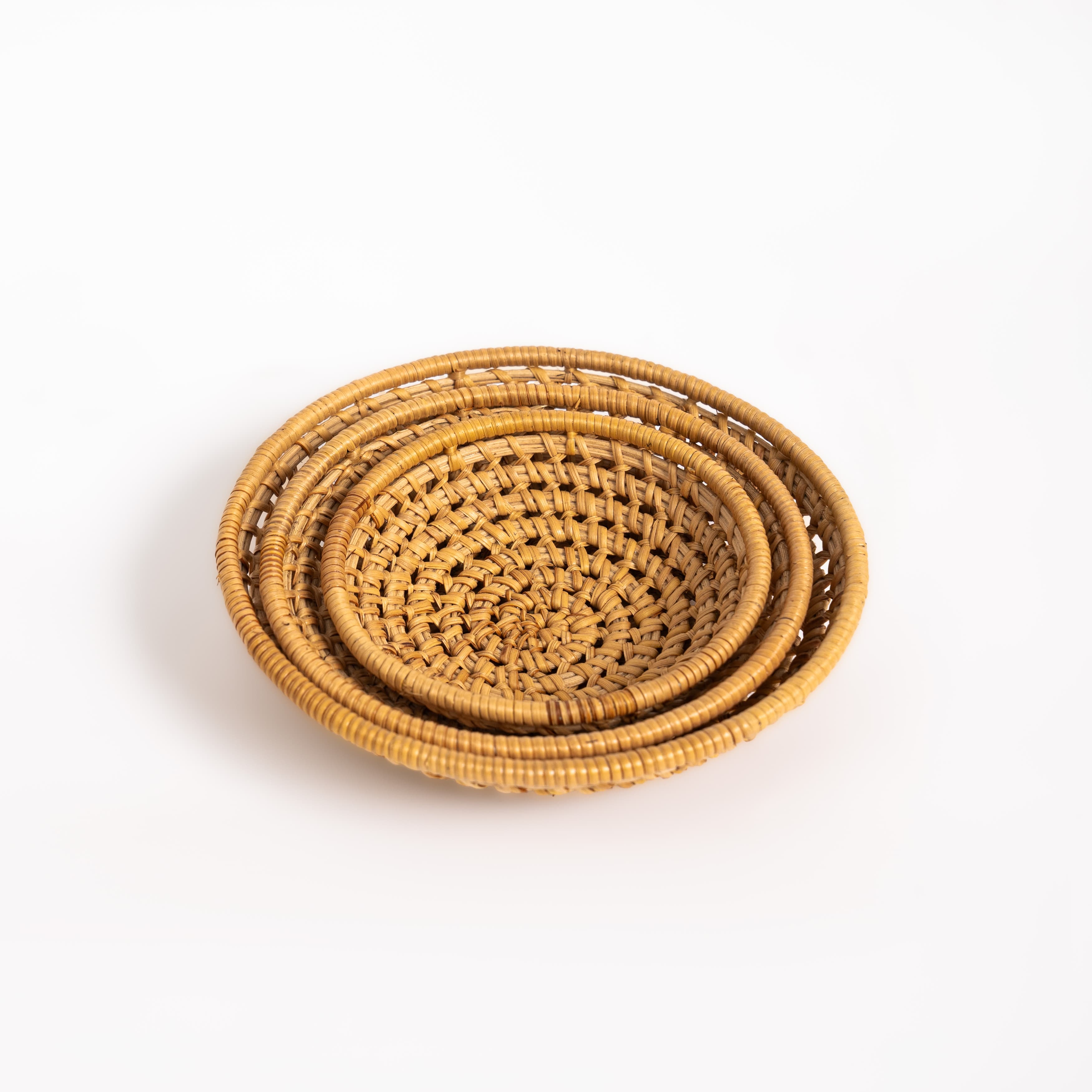 Product Rattan Coaster Set Image 2