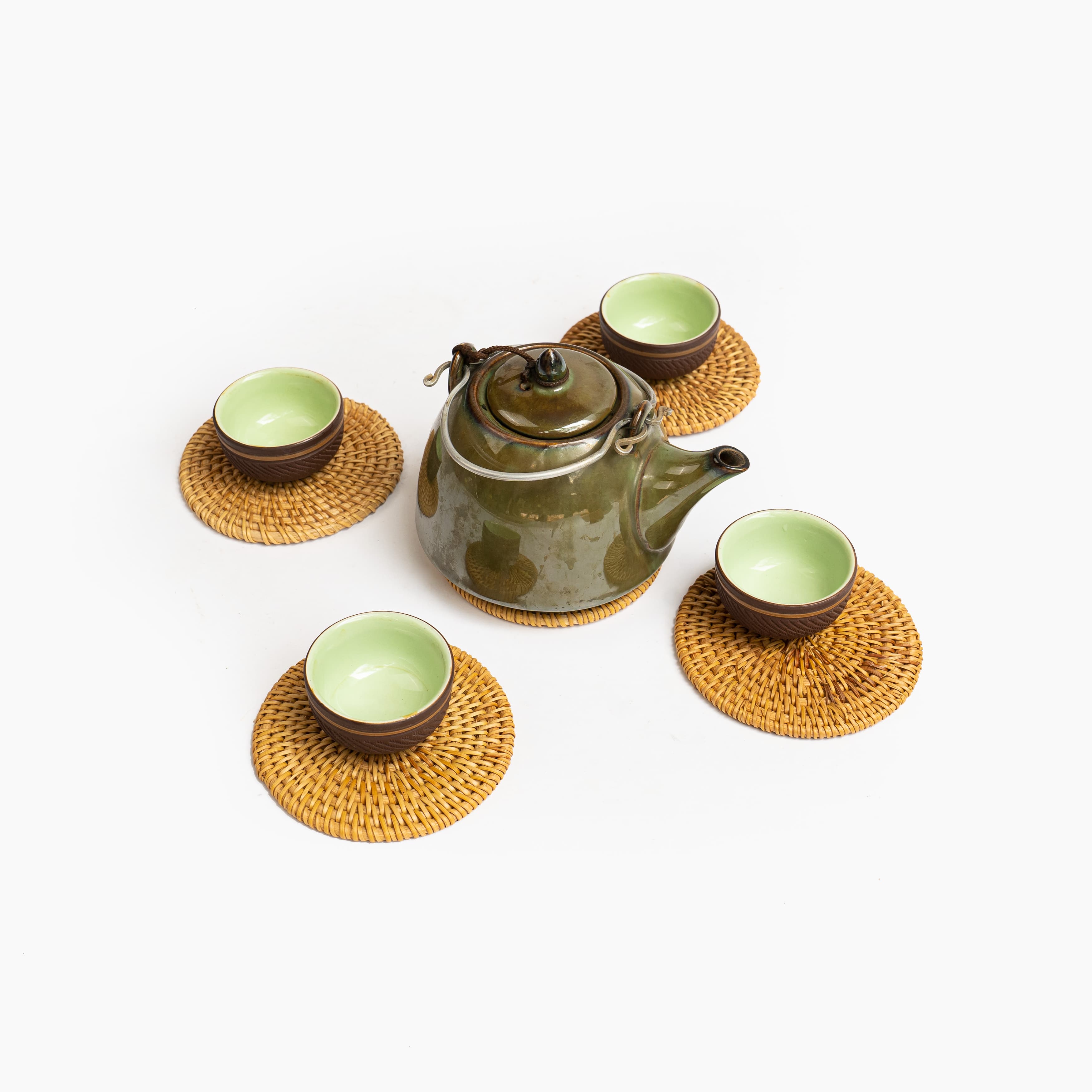 Product Traditional Handwoven Coaster Set Image 3